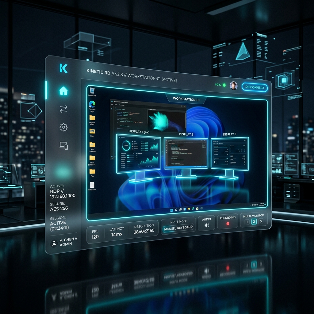 Remote Desktop UI